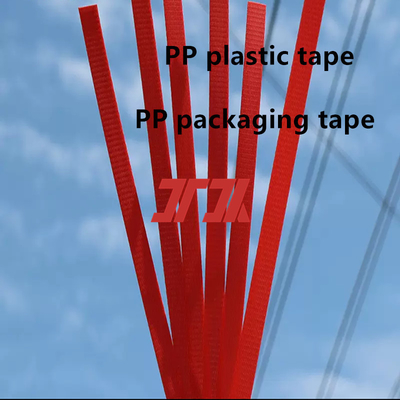 Χονδρικό 5-15mm PP πλαστική ταινία PP συσκευαστική ταινία PP ταινία δέσμης PP για μηχανή υψηλής ταχύτητας