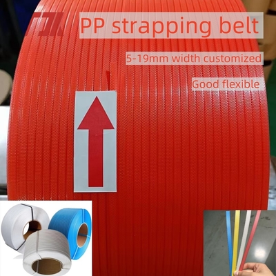 Παρασκευαστής Custom Pp Band Strap Πολυπροπυλένιο Για Καρτόνι Με μεγαλύτερο μήκος 5mm 7000m