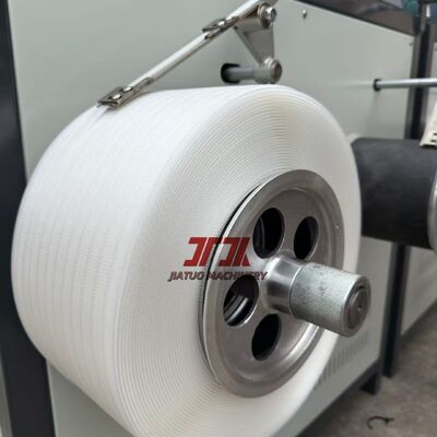 280m/min Ταχύτητα λειτουργίας PP Μηχανή κατασκευής πλαστικών ταινιών φιλική προς το περιβάλλον Κατασκευή 5mm με έλεγχο PLC