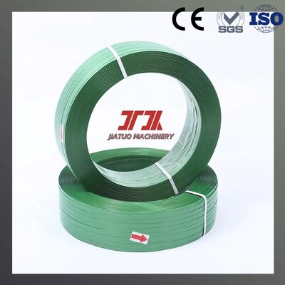 16 mm πράσινο λεία πολυεστέρα PET Strapping Ανθεκτικότητα σε καιρικά φαινόμενα Palet Packing Belt Για αποστολές
