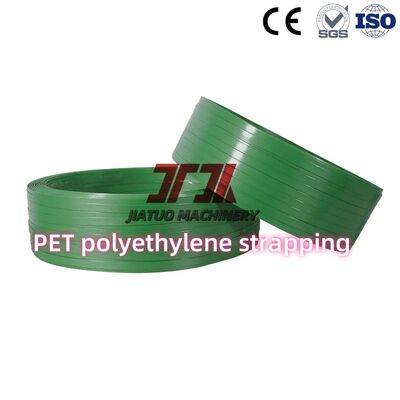 9-32mm πλάτος Custom Green Pet Strapping Packing Belt για τη συσκευασία παλέτας