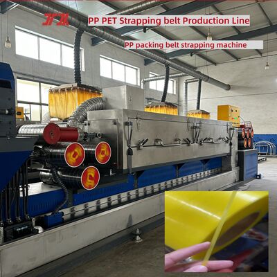Μετατροπέας NVT PP Strap Band Extrusion Line PP Strap Making Machine Στροφή με διάμετρο 90 mm
