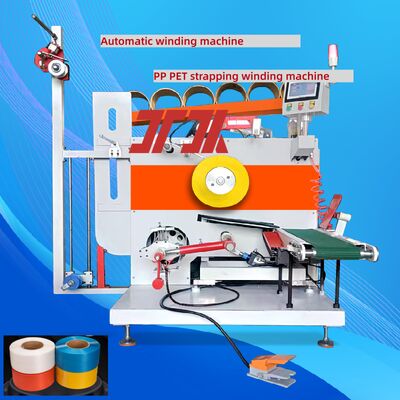 Εικονική οθόνη ακουστικού ελέγχου (PLC Touch Screen) PET Strapping Automatic Winder Max Winding Weight