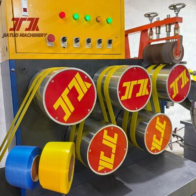 Μηχανή Παραγωγής Ζωνών Συσκευασίας PP 230-260Kg/H Με Σύστημα Αλλαγής Οθόνης Χωρίς Σταμάτημα