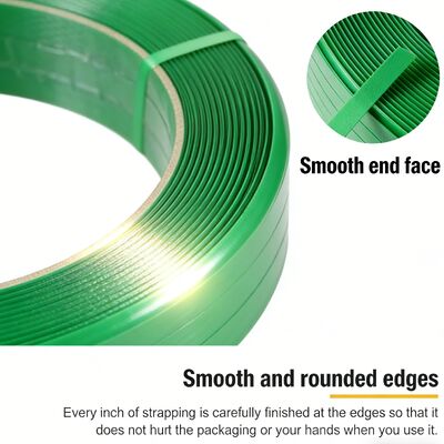 Ζωηρόχρωμο αποτυπωμένο σε ανάγλυφο πολυεστέρα πλαστικό συσκευασίας ζωνών λουρί της PET παλετών πλαστικό για τη συσκευασία φορτίου