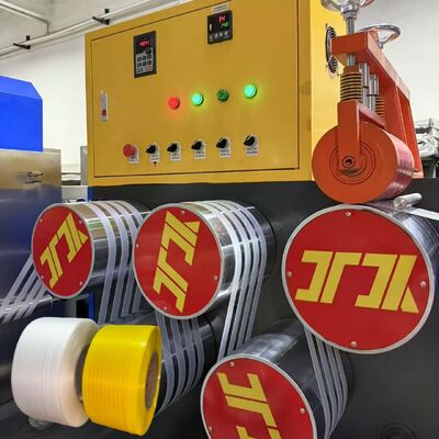 Μηχανή κατασκευής ταινίας PP 100KW με προσαρμόσιμη παροχή ρεύματος και έλεγχο PLC