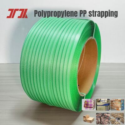 5mm Eco-Friendly PP Strapping with 60-300kgf Tensile Strength for Cargo Packing & Bundling