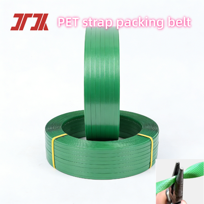 Customized Width 9-32mm PET Strapping Band with 200-1300kgf Tension Strength and Embossed Surface