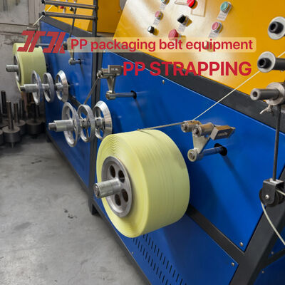 Η γραμμή παραγωγής ταινιών ταινίας PP με 100% ανακυκλωμένα υλικά PP