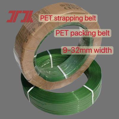 Αυτόματη ταινία συσκευασίας PET 16 mm με ιμάντα PET για την παραγωγή νιφάδων φιαλών 100% PET ή συντριμμένων υλικών