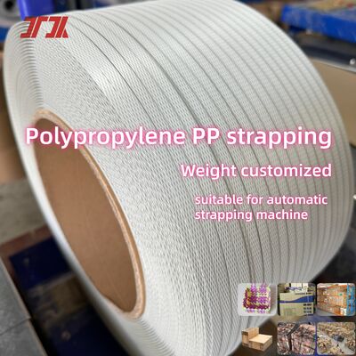 Ζώνη συσκευασίας πολυπροπυλενίου 5mm Pp με ιμάντα με μεγάλο μήκος 7000m/ρολό