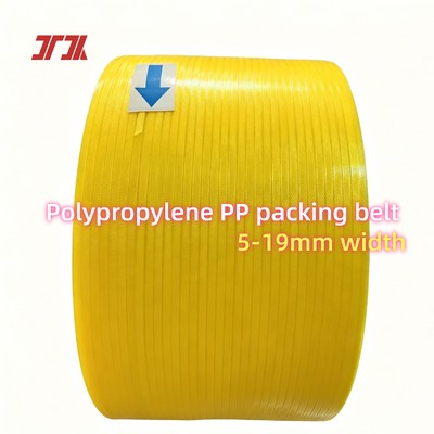 Ζώνη συσκευασίας πολυπροπυλενίου 5mm Pp με ιμάντα με μεγάλο μήκος 7000m/ρολό
