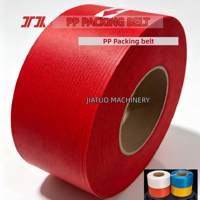 Λευκό ιμάντα συσκευασίας PP 12 mm πολυπροπυλενίου PP για μηχανές αυτοματοποιημένης συσκευασίας ιμάντων