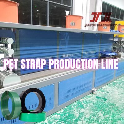 Μηχανή παραγωγής ιμάντων από χάλυβα PET 9-32MM με έλεγχο PLC και αυτόματο περιστρεφόμενο