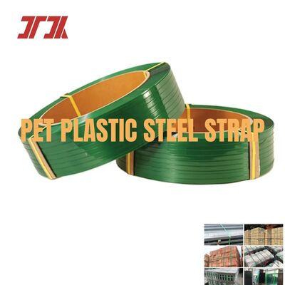 9-32mm ομαλή επιφάνεια εκτυπωμένη πλαστική ζώνη συσκευασίας για κατοικίδια ζώα για βαρύ φορτίο