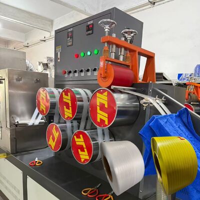 5-19mm PP Strapping Band Production Line With PLC Control And Non-stop Screen Changer