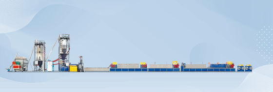 λουρί της PET πάχους 0.41.2mm που κάνει την παραγωγή ταινιών της Pet μηχανών GUGAO μηχανών