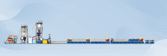 200kw PET που δένει τη μηχανή κατασκευής ρόλων