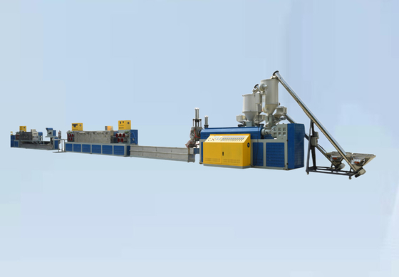 Ζώνη συσκευασίας PLC 150kg/H που κάνει την κατασκευή λουριών μηχανών PP PET