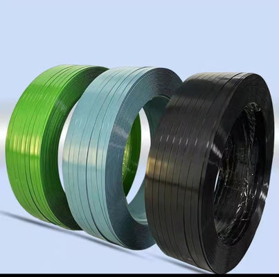 9-32mm πλάτος PP PET πλαστική ζώνη συσκευασίας διπλής όψης ανάγλυφη με καλή ευέλικτη και ισχυρή αντοχή