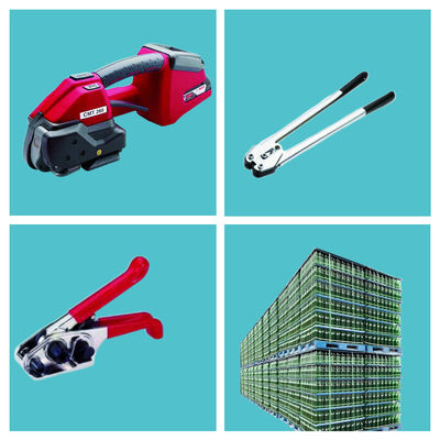 Φορητή Πολυταινία Συσκευασίας Δέσμης Τούβλων Μπαταρίας Αυτόματη Μηχανή Δεματοποίησης