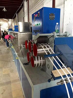 250kg/H PP που συσκευάζουν το λουρί που κατασκευάζει τον εξωθητή λουριών πολυπροπυλενίου PP μηχανών
