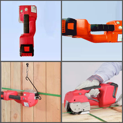 Φορητό 2100N Strap χειροκίνητο μηχάνημα Strapping μπαταρίας 13mm 16mm PET PP Strap συσκευασία