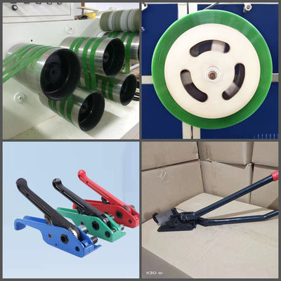 Ηλεκτρονική μηχανή για την κατασκευή ιμάντων PET 9-32mm