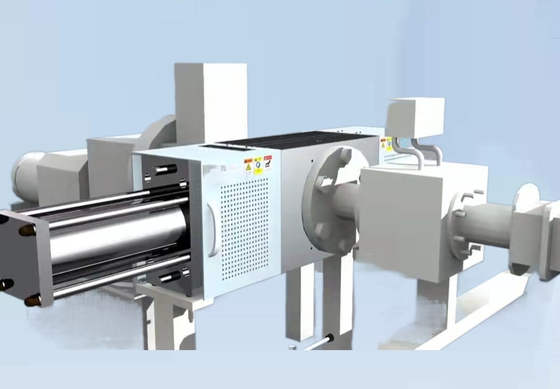 Υδραυλικός πλαστικός μετατροπέας 100mm οθόνης εξώθησης διπλό έμβολο 78*2cm2