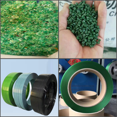 110 mm μονοβίδα PET γραμμή εξωρύθμισης ταινίας με έλεγχο PLC και αυτόματη περιέλιξη
