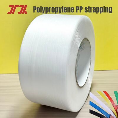 12 mm High Tensile Strength PP Strapping Band με αντοχή στις καιρικές συνθήκες και ελαφρύ σχεδιασμό για βιομηχανική συσκευασία