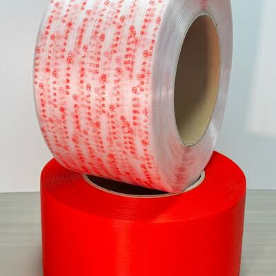 Προσαρμοσμένη ταινία δέσμης PP Polypropylene Packing Strap για τη δέσμη χαρτονιού παλέτας