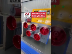 Μηχανή Παραγωγής Ιμάντα PP με Μονό Κοχλία 2 Ιμάντων 300-380kg/H Γραμμή Εξώθησης Ιμάντα PP